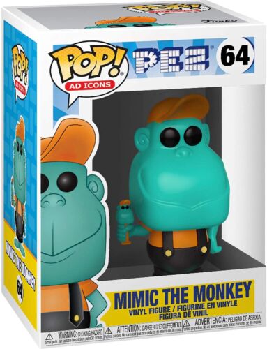 Pop Ad Icons 64 PEZ Mimic the Monkey Funko 32306