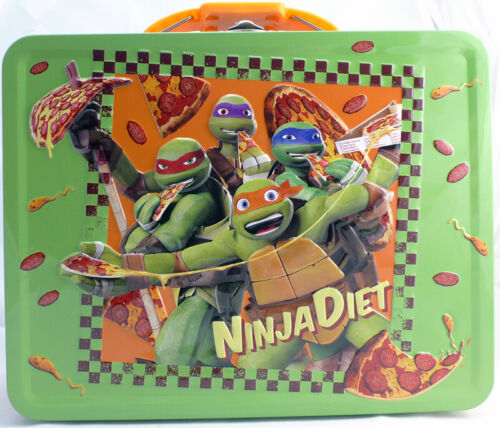 Teenage Mutant Ninja Turltes Ninja Diet Tin Lunch Box 44535