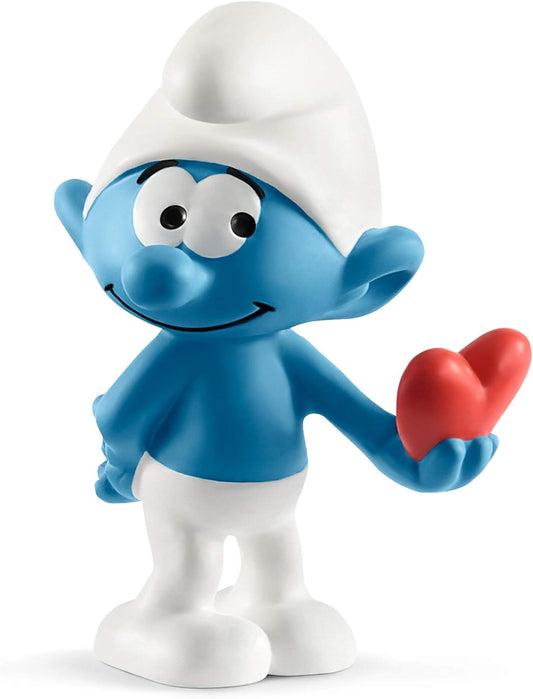 Smurf with heart figure 20817 Schleich 50039