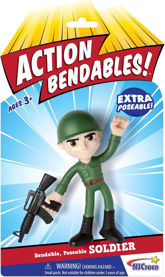 NJ Croce Action Bendables Soldier 50085