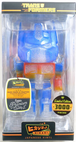 Hikari Transformers Optimus Prime Clear Glitter figure Funko 038380