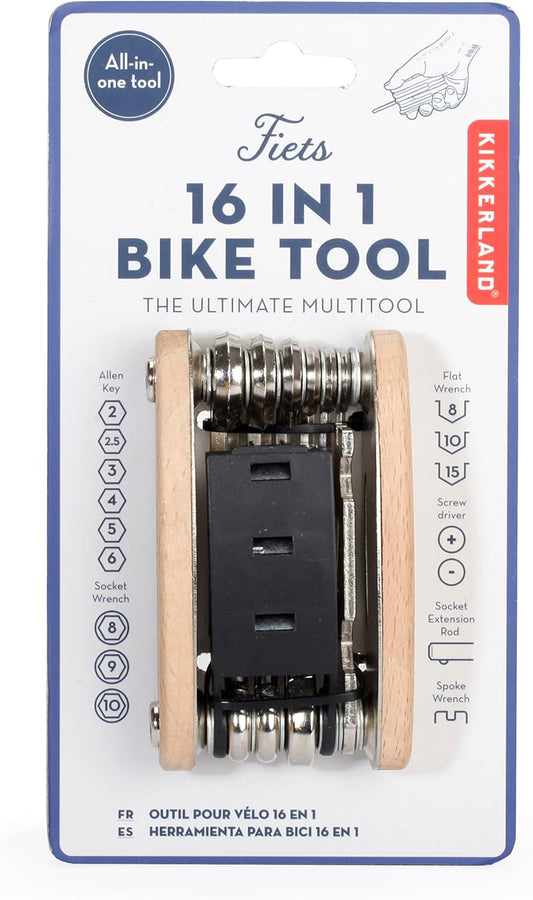 16 in 1 Bike Tool Kikkerland 14036