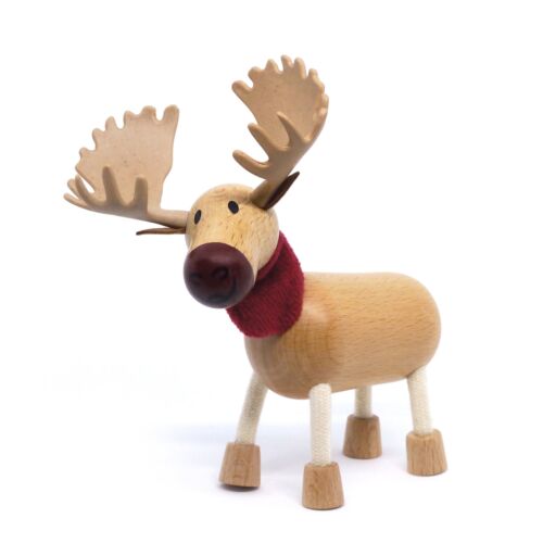 Anamalz Moose Wooden Animal Toy 17899