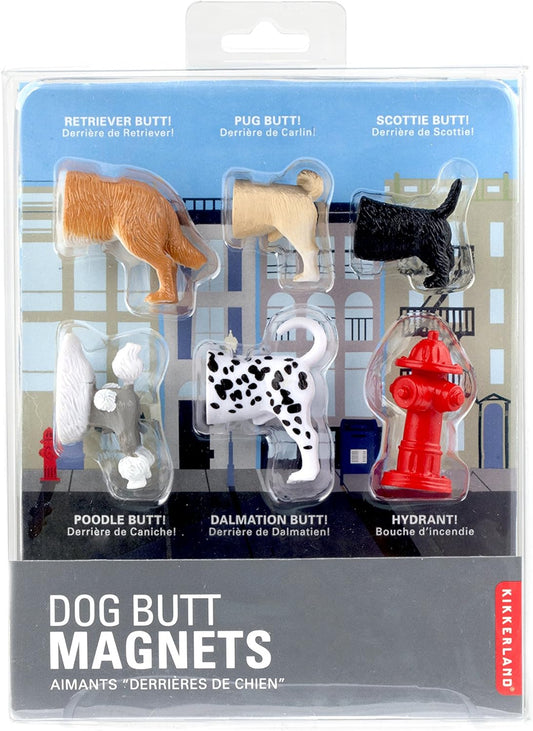 Dog Butt Magnets Kikkerland 63310
