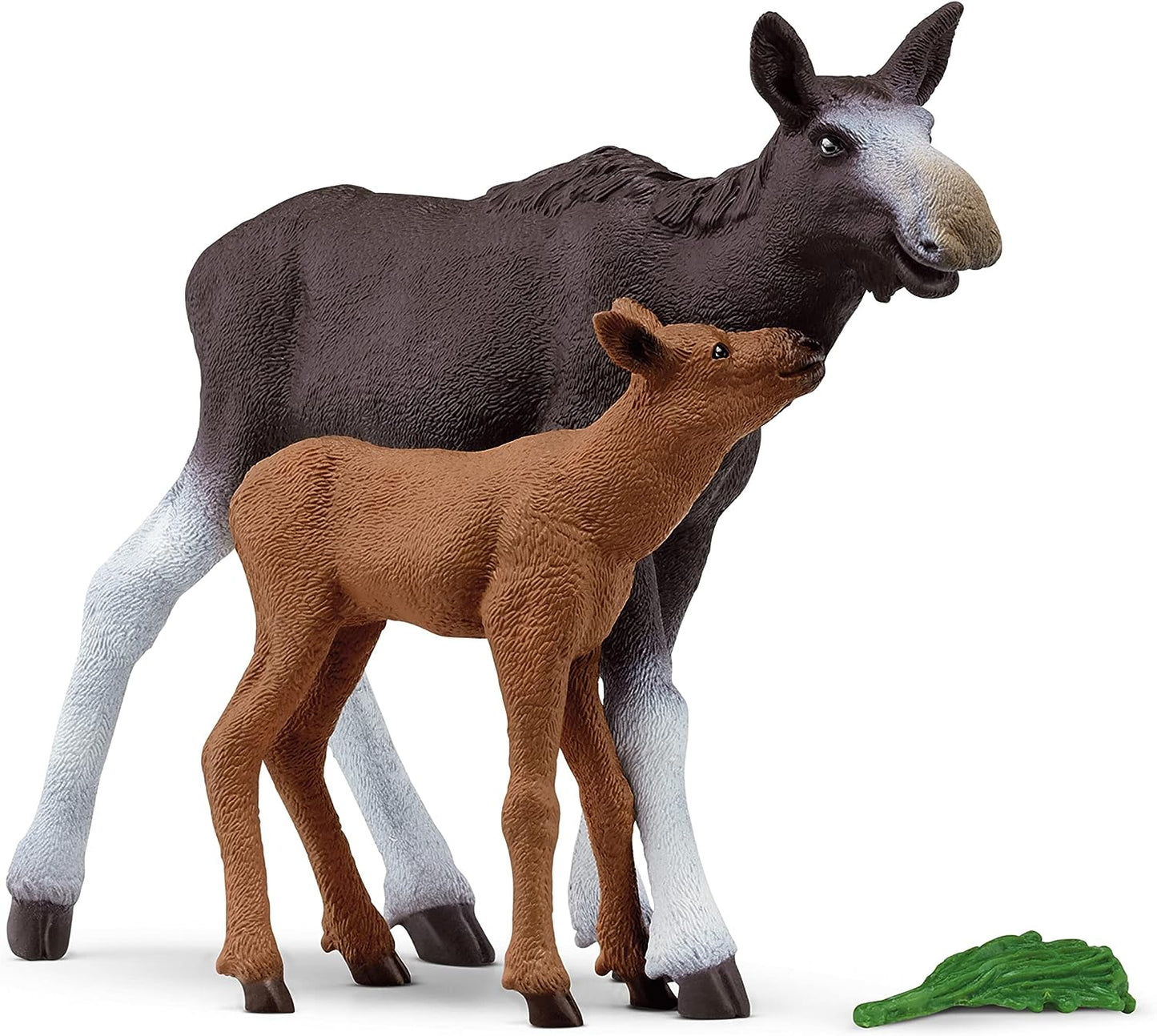 Wild Life 42629 Moose Family with Mother and Baby Moose Schleich 54058