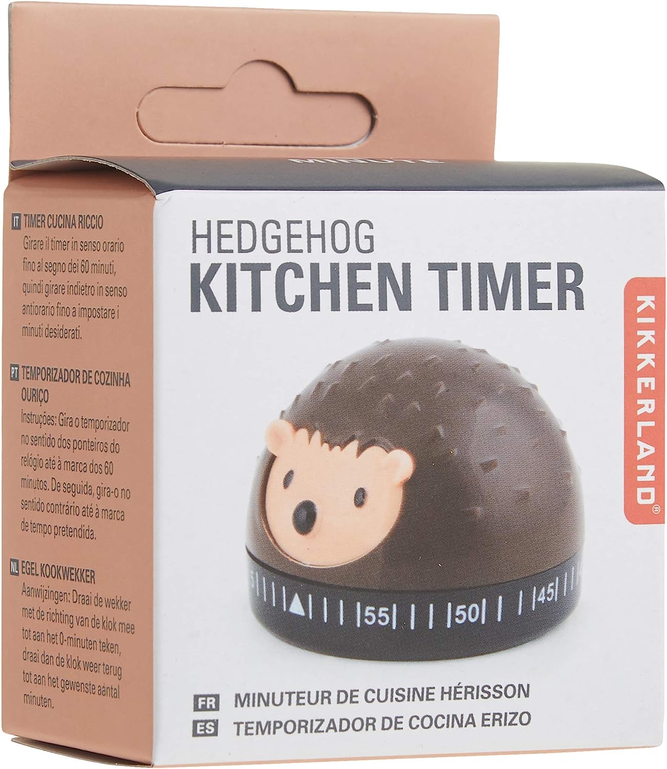 Kikkerland Hedgehog Kitchen Timer 70271