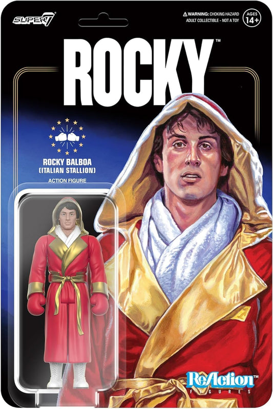 Reaction Rocky Balboa Italian Stallion toy figure Super7 23624