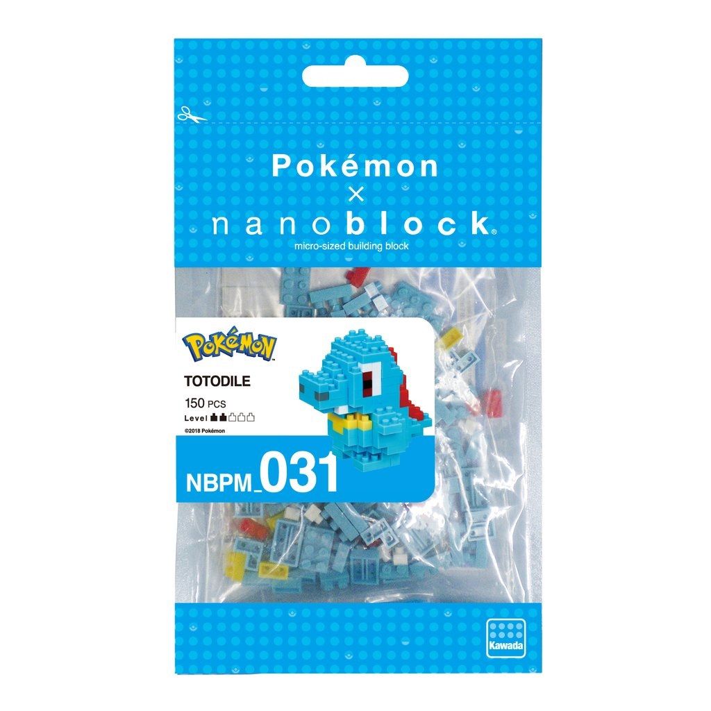 Nanoblock Pokemon Totodile 150 pcs Kawada 07239