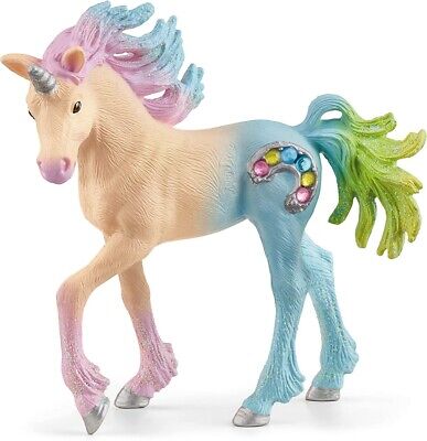 Bayala 70724 Marshmallow Unicorn Foal - Pink toy figure Schleich 91131