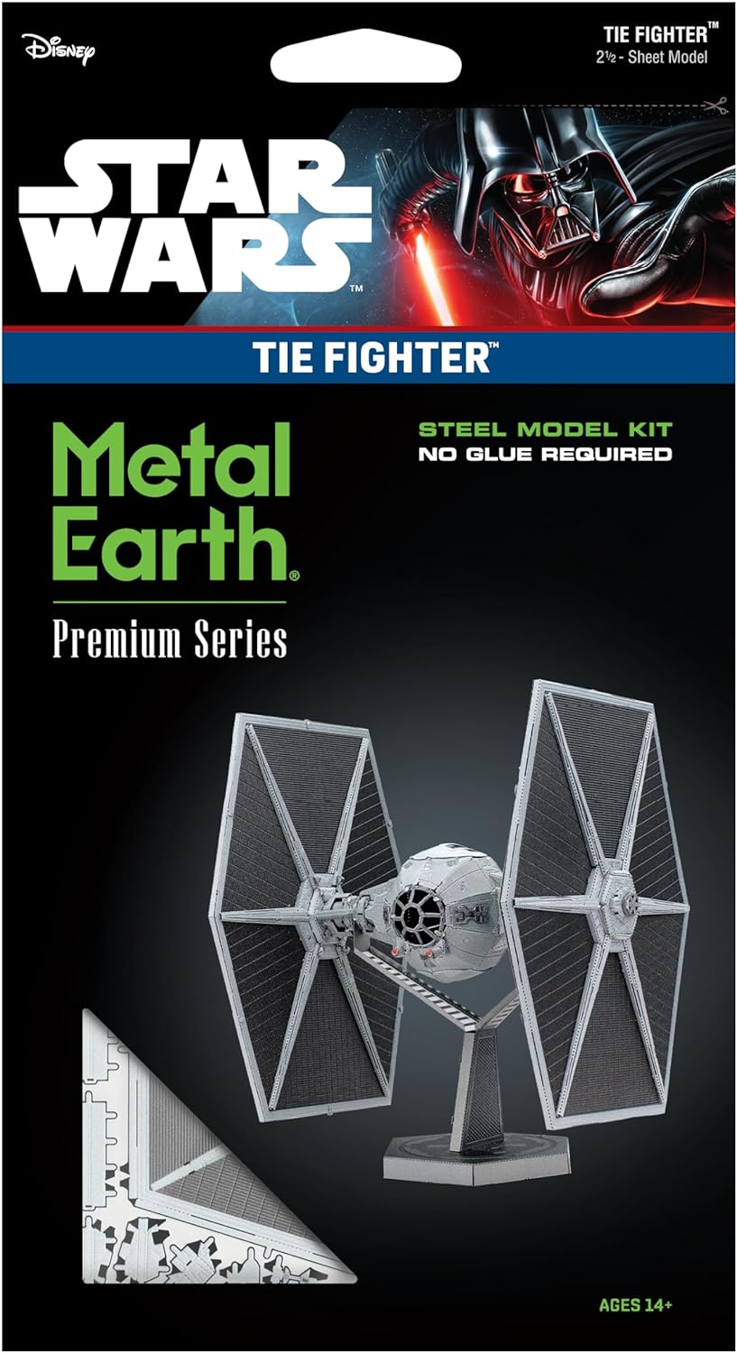 Metal Earth Premium Star Wars Tie Fighter 3D Laser Cut Model 01389