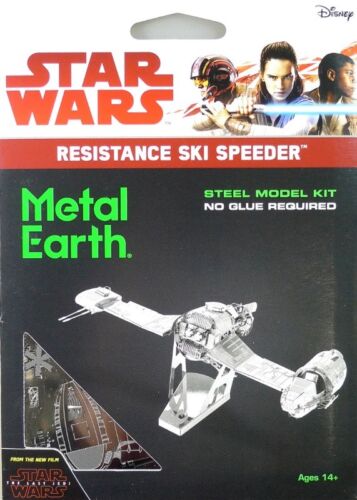 Metal Earth Star Wars Resistance Ski Speeder 3D Metal Model + Tweezers 12873