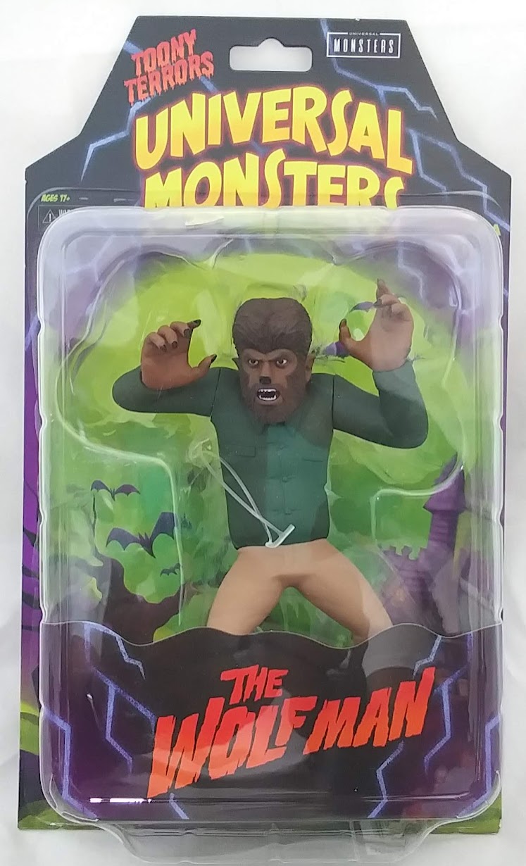 Toony Terrors Universal Monsters The Wolfman toy figure NECA 48535