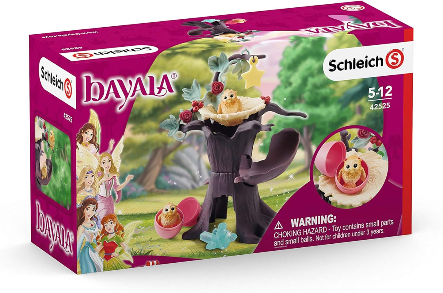 Bayala 42525 Hatching Owl Chicks toy figure Schleich 73397