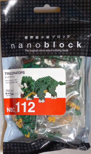 Nanoblock Triceratops 150 pcs Building Kit 46729