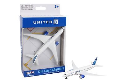 Daron United Single Livery Die Cast Metal Toy Plane 62646