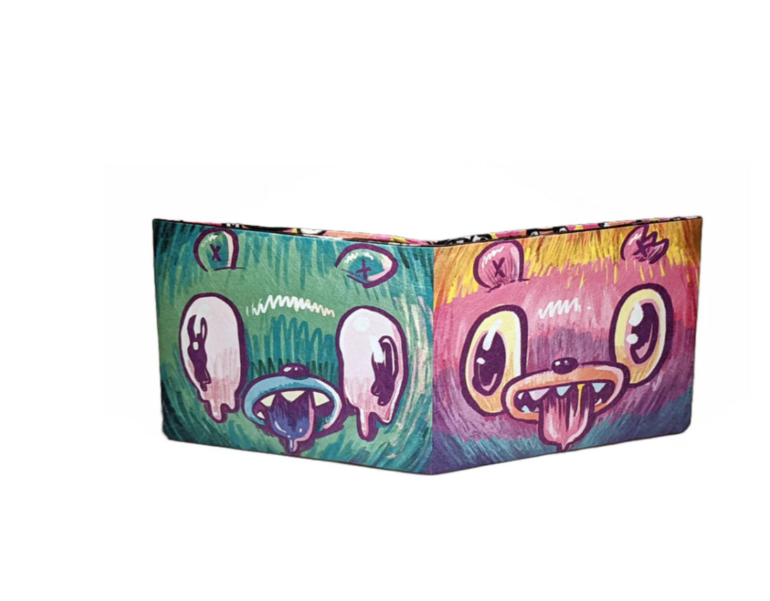 Dynomighty Bearbrains by Nate Bear Men's Mighty Wallet 16521