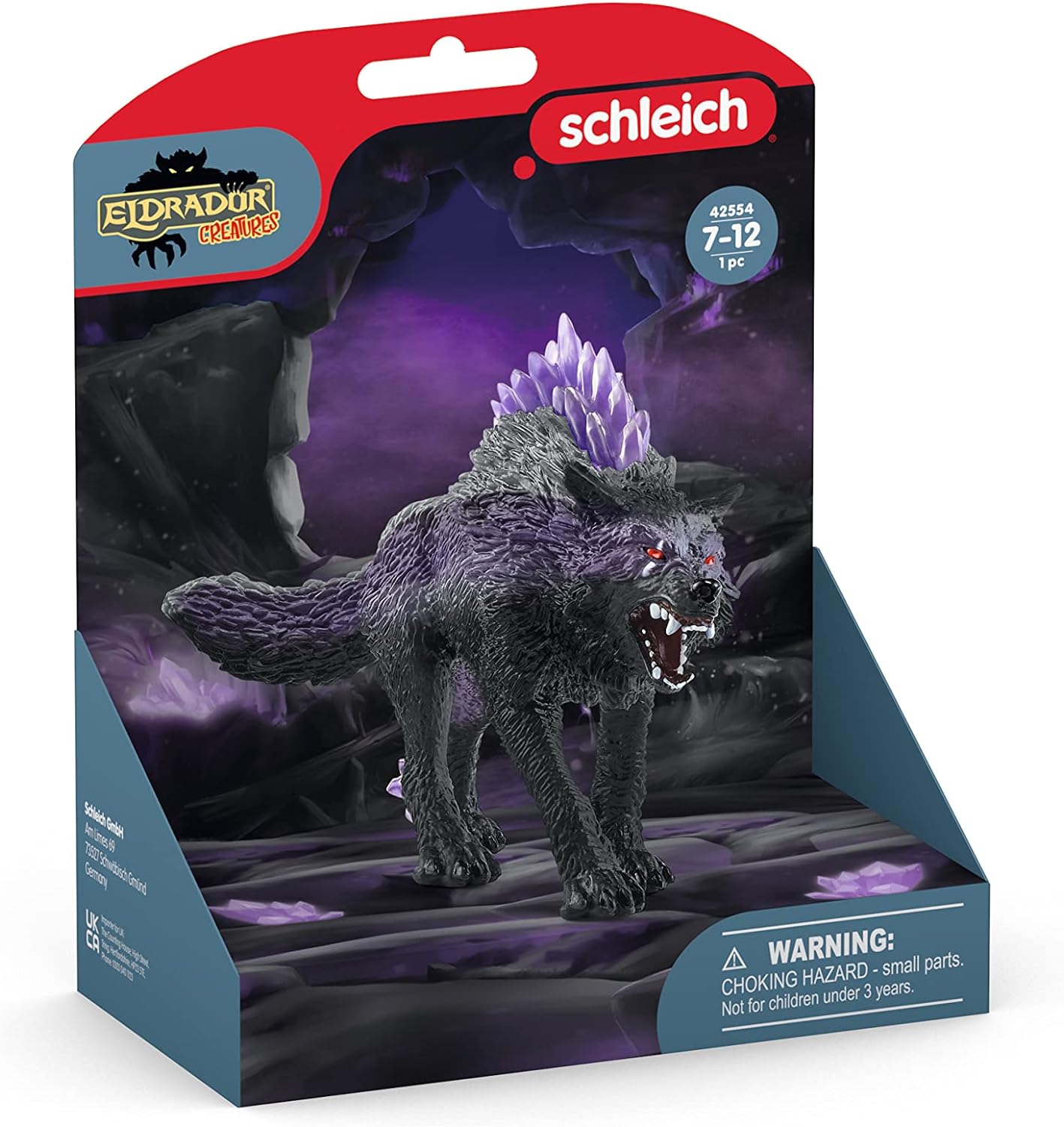 Eldrador 42554 Shadow Wolf Schleich Figure 91254