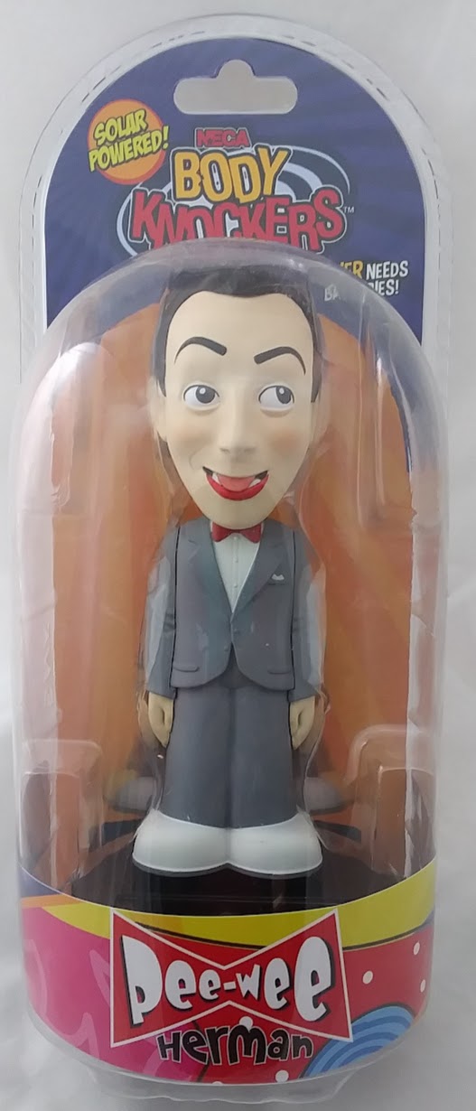 Solar Powered Body Knockers Pee-Wee Herman toy figure NECA 00255