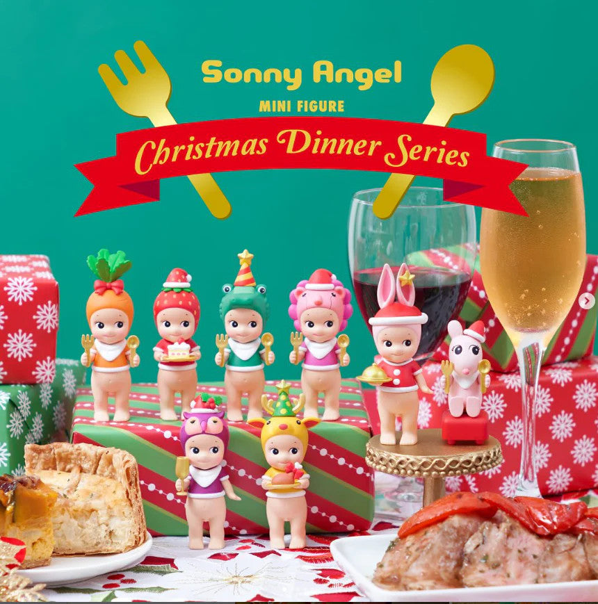 Sonny Angel Chrismast Dinner 2024 Series (1 Blind Box Toy Figure) 59502