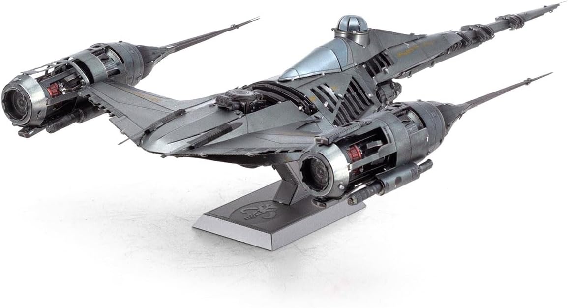 Metal Earth Premium Star Wars Mandalorian N-1 Starfighter Laser Cut Model 02447