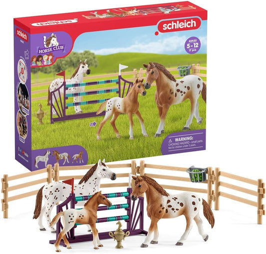 Horse Club 42433 Lisa's Tournament Training toy figure Schleich 72659