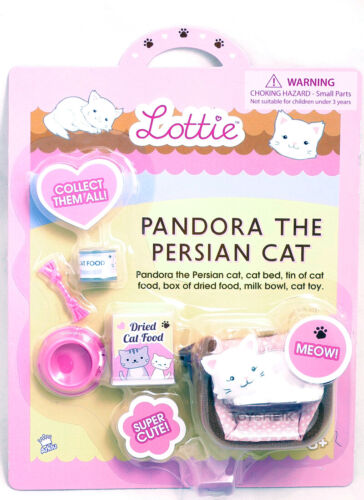 Lottie Doll Pandora The Persian Cat accessory Schylling 130688