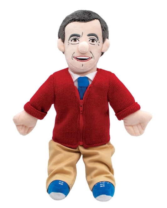 Little Thinkers Mister Rogers Plush - Unemployed Philosophers Guild 58968