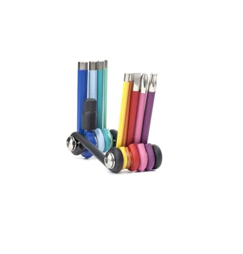 Rainbow Multi Tool Set Kikkerland 83844