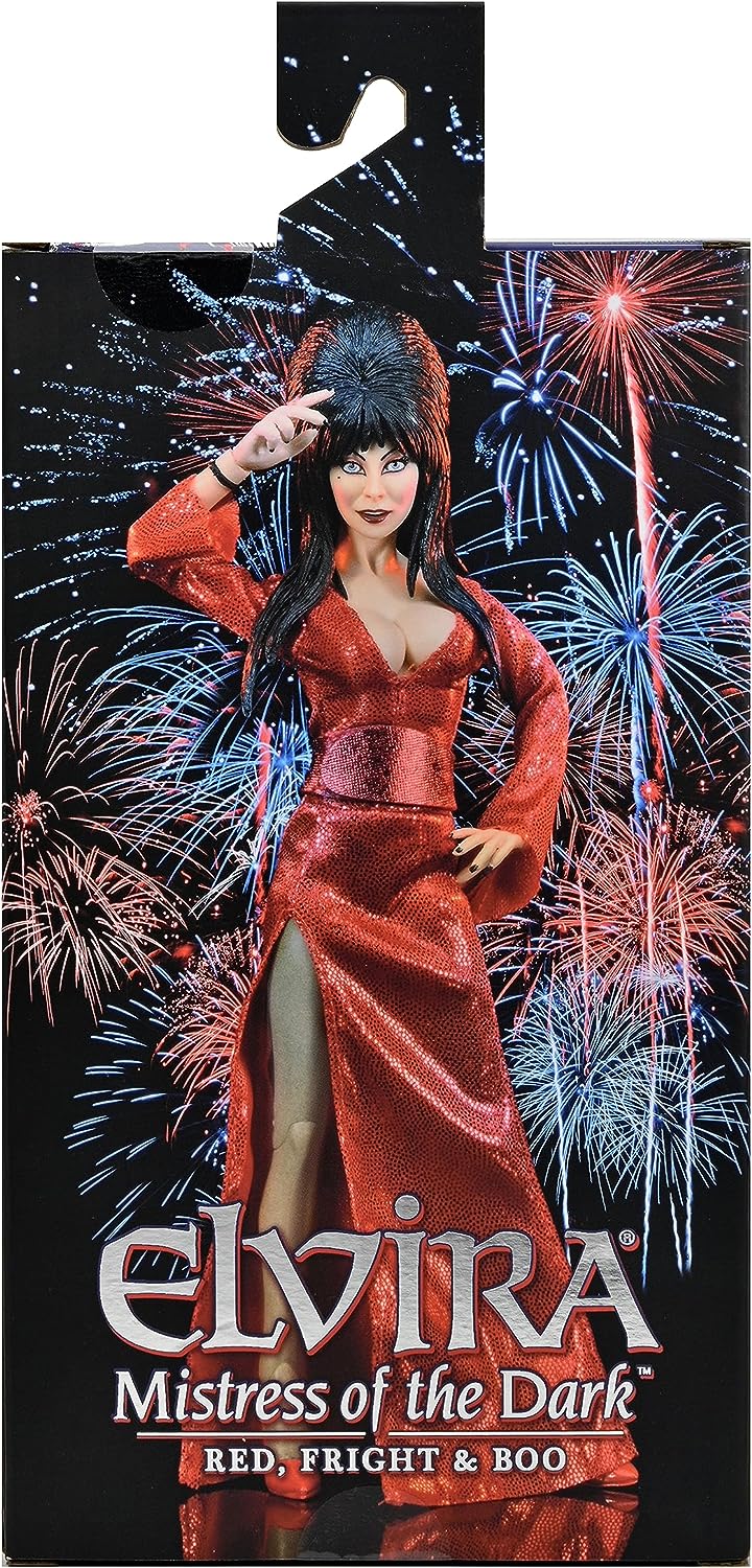 Elvira Mistress of the Dark Red, Fright Boo figure NECA 60808