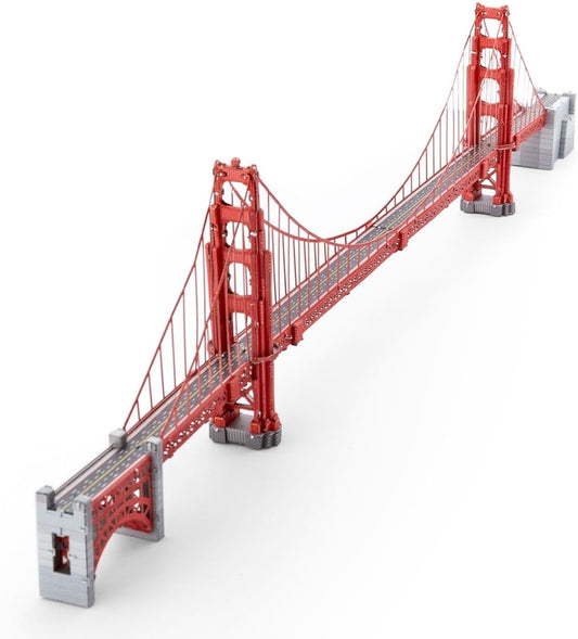 Metal Earth Premium Golden Gate Bridge 3D Laser Cut Model Tweezers 20131