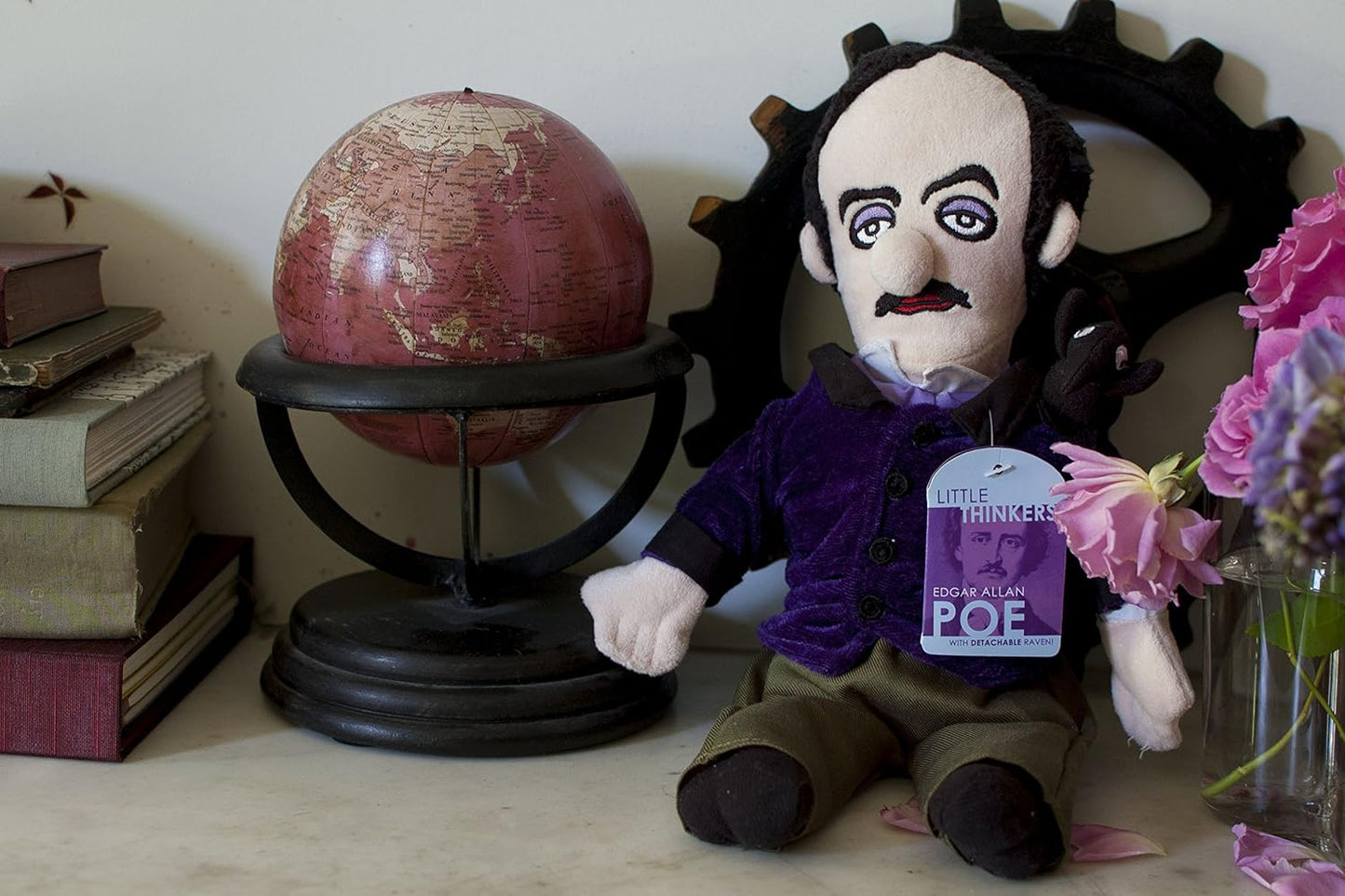 Little Thinkers Edgar Allan Poe Plush - Unemployed Philosophers Guild 01218