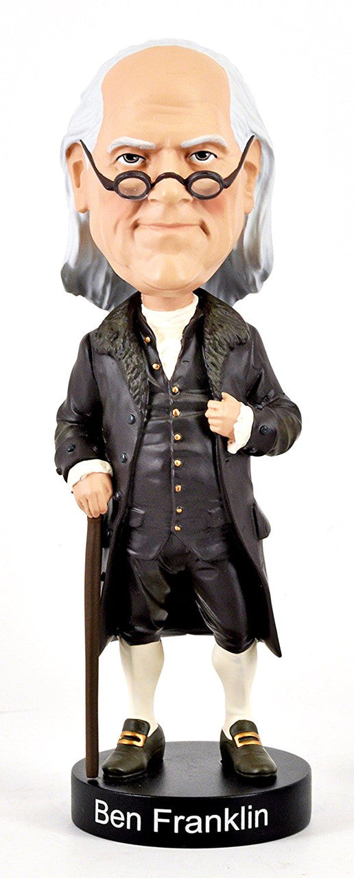 Royal Bobbles Founding Fathers Benjamin Franklin bobblehead figure 11419