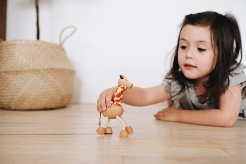 Anamalz Elephant Wooden Animal Toy 17646