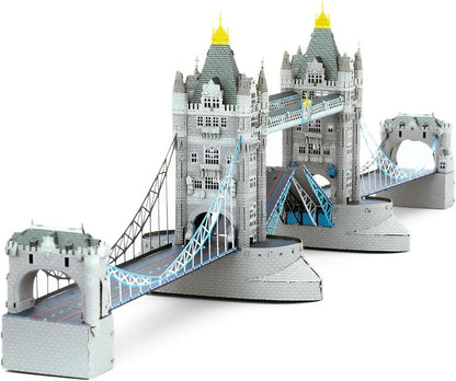 Metal Earth Premium London Tower Bridge 3D Laser Cut Model + Tweezers 20090