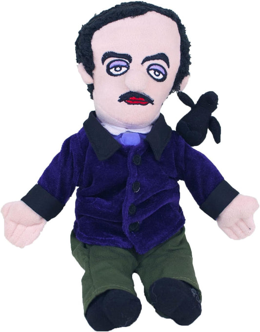 Little Thinkers Edgar Allan Poe Plush - Unemployed Philosophers Guild 01218