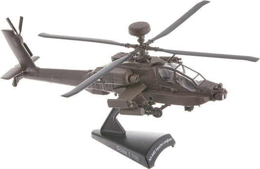 Postage Stamp Collection Boeing AH-64D Apache Longbow 1/100 Scale Diecast 05720