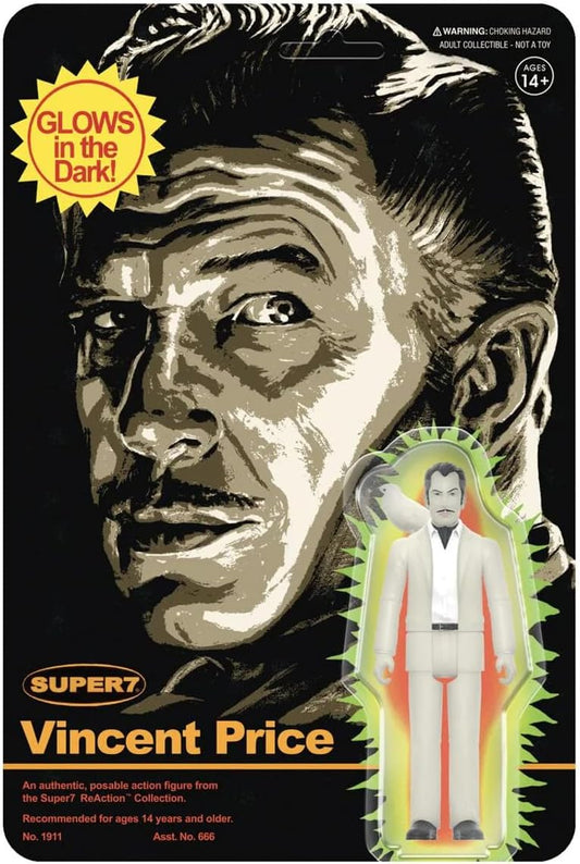 Reaction Vincent Price (Monster Glow) figure Super 34354