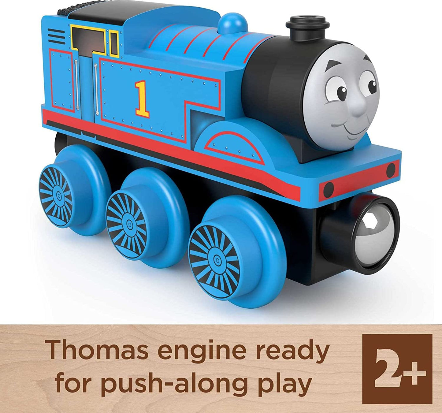 Fisher-Price Thomas & Friends Push-Along Wood Engine Wooden Railway 90454