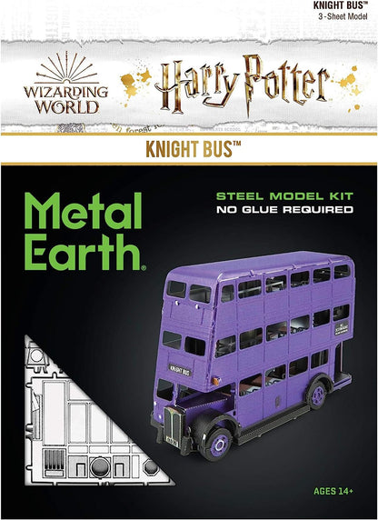 Metal Earth Harry Potter Knight Bus 3D Model + Tweezers 14648