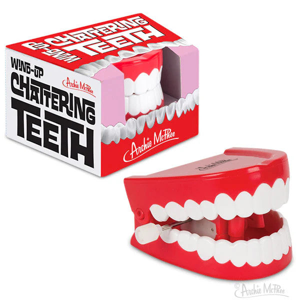 Archie McPhee Chattering Teeth Novelty Gift 86741