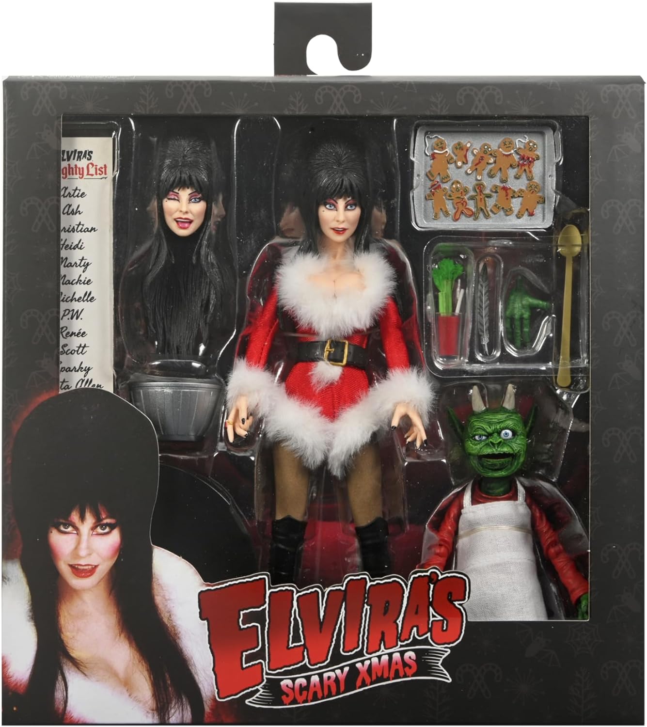 Elvira Very Scary Xmas Toy figure NECA 60815