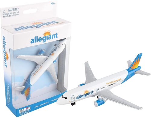 Daron Allegiant Airlines Plane Die Cast Metal Toy 05881