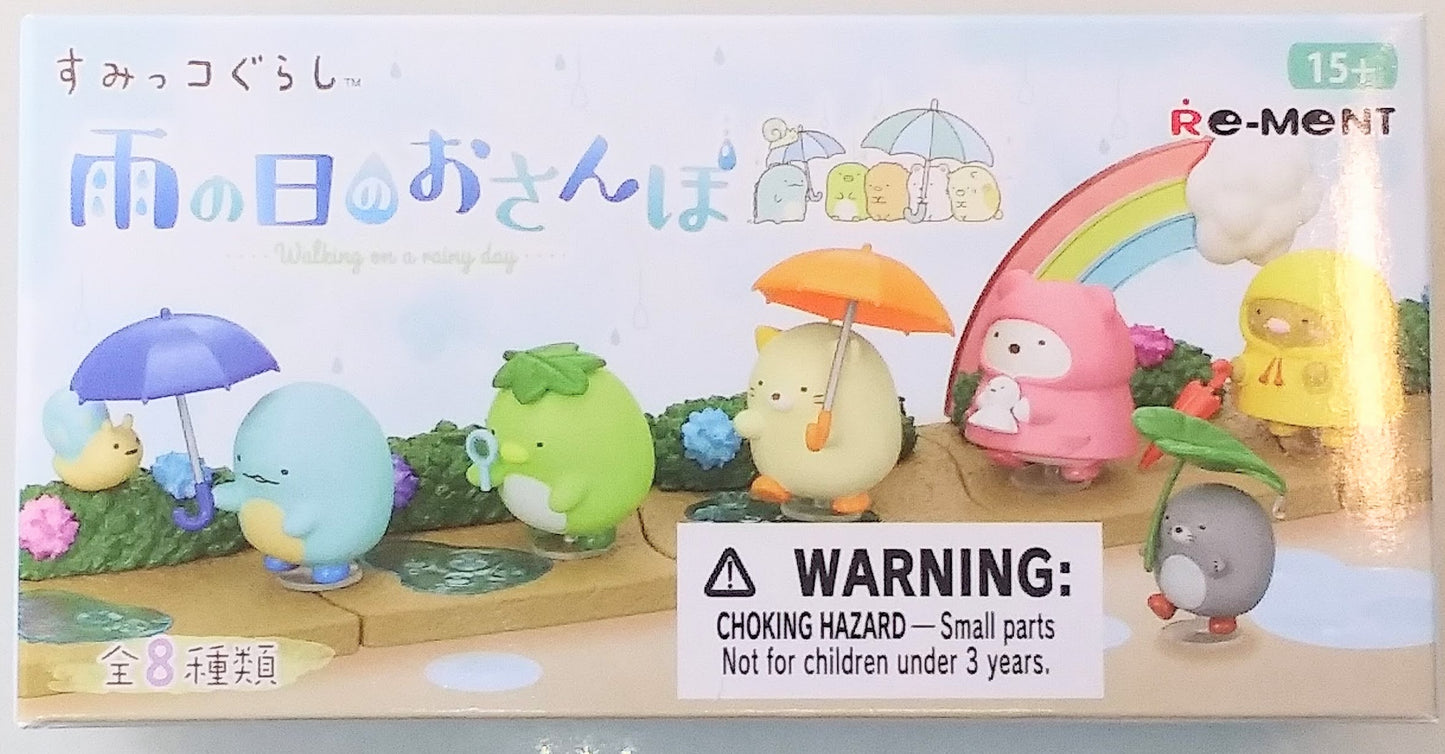 Re-Ment Sumikkogurashi Walking on a Rainy Day (1 Blind Box figure) 06863