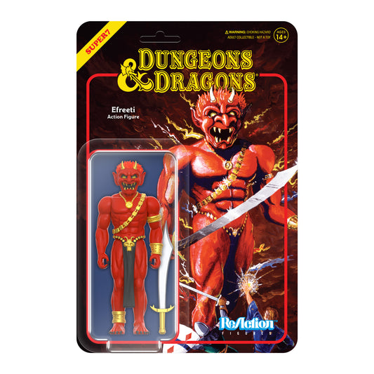 Reaction Dungeons and Dragons Efreeti figure Super7 33043