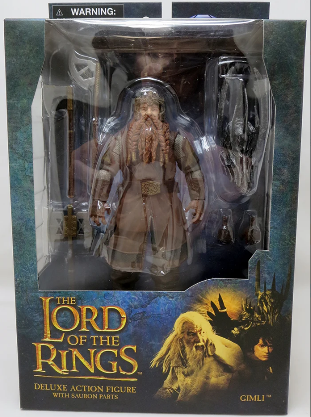 Lord of the Rings Gimli Toy Action Figure Diamond 39065