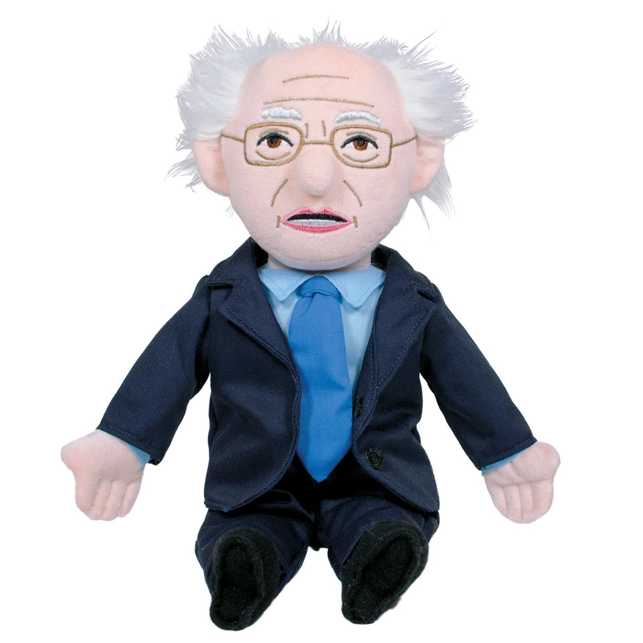 Little Thinkers Bernie Sanders Plush - Unemployed Philosophers Guild 01881