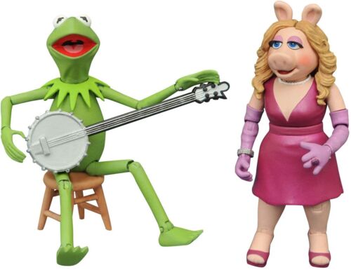 The Muppets Best of s1 Kermit & Miss Piggy Figure Two-Pack Diamond 43086