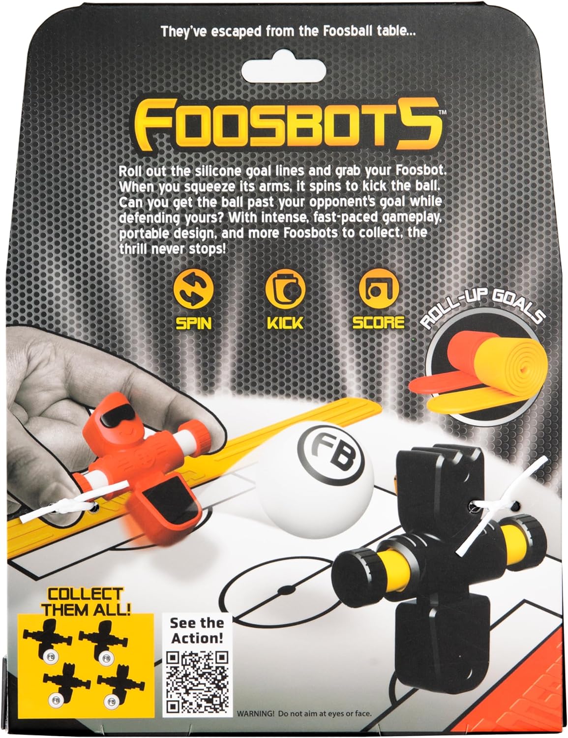 Fat Brain Foosbots 2-Pack - Tabletop Trickshot 74517