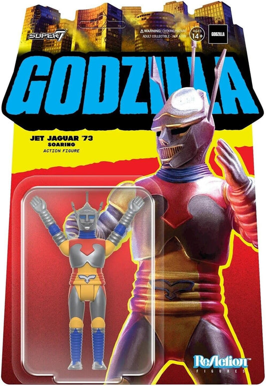 Reaction Godzilla Soaring Jet Jaguar 73 figure Super7 81693