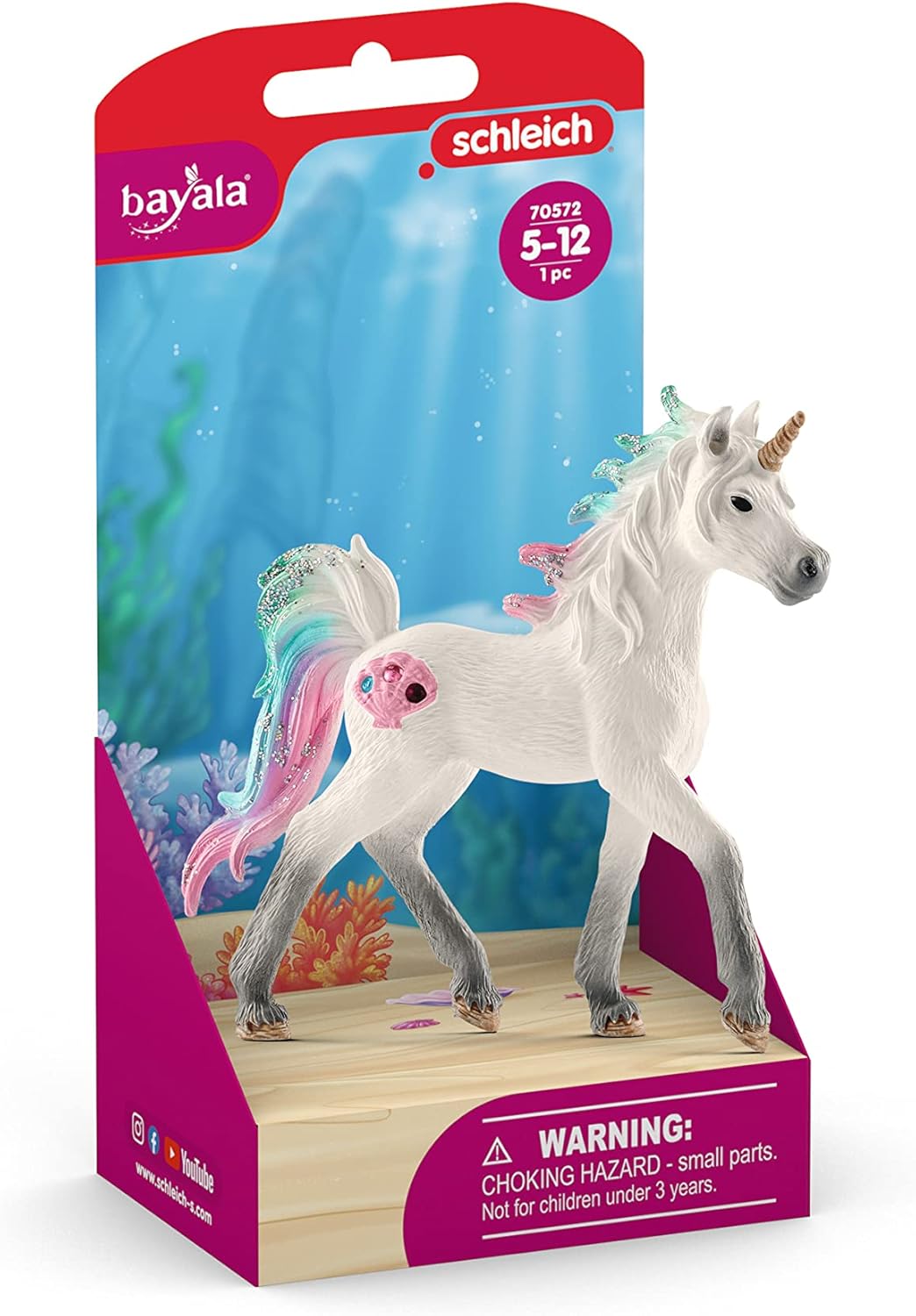 Bayala 70572 Sea Unicorn Foal toy figure Schleich 91278